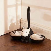 意大利Alessi猫狗粮盆宠物喝水碗储粮零食收纳桶创意童趣设计正品