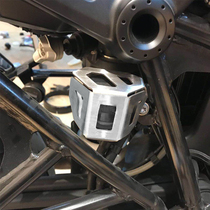 适用宝马R nineT 拿铁摩托车改装后刹车油壶保护罩油杯保护盖配件