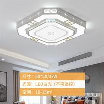 LED2022水晶现代简约家用大气客厅灯饰大厅吊灯卧室灯具 50cm白光