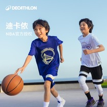 迪卡侬NBA官方儿童运动短袖短裤T恤湖人篮球户外速干透气舒适IVO3