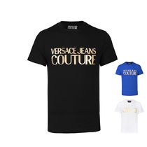 [保税仓]Versace范思哲2024夏季新款男士潮牌休闲纯棉圆领短袖T恤