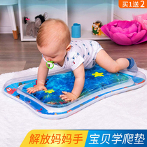 宝宝学爬神器玩具防摔爬行引导健身婴幼儿拍拍垫0-1岁3-6-8月玩具