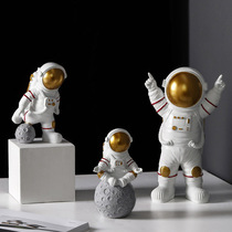 眼镜店装饰品摆件 树脂宇航员太空人摆件 创意陈列道具 美在空间