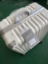 MARRLVE日本铝框箱珠光白拉杆箱旅行箱托运箱防刮磨登机箱行李箱