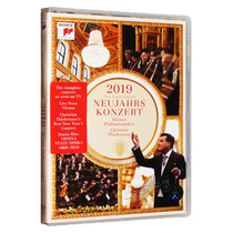现货正版 2019年维也纳新年音乐会 高清DVD视频版碟片 蒂勒曼指挥
