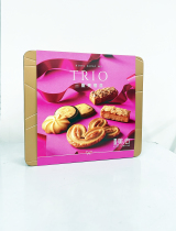 香港美心三重奏礼盒装曲奇饼干糕点进口零食新年货节日礼物食品