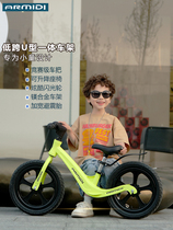 儿童平衡车无脚踏1—3一6岁宝宝滑步滑行车12/14寸小孩自行车小童