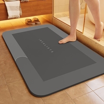 软硅藻泥吸水垫浴室地垫卫生间门口防滑速干脚垫门垫厕所家用地毯