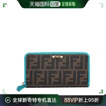 香港直邮Fendi 芬迪 女士棕色长款钱包 8M0299-GRP-F0P3N