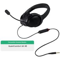 适用于博士BOSE QC45耳机带麦克风电竞游戏版Mic降噪麦游戏耳机线