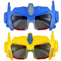 变形金刚儿童太阳镜男童眼镜时尚墨镜偏光玩具2-10岁硅胶智慧宝宝