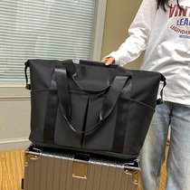 可挂套拉杆行李箱上的附加旅行包女大容量短途轻便手提配包收纳袋