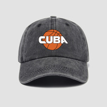CUBA高校2020中国大学生篮球上衣裁判教练员帽子棒球帽男女百搭鸭