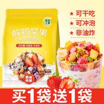 【买一袋送一袋】粗粮之翼 酸奶坚果水果燕麦片 袋/500g