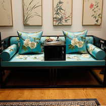 中式罗汉床垫子古典红木沙发坐垫实木家具椅子垫子五件套防滑定制