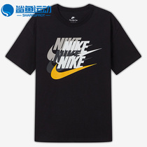 Nike/耐克正品夏季男子四勾印花运动休闲短袖T恤DV3317-010