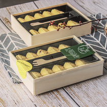 绿豆糕包装盒6/8/10粒装海藻糖一次性透明绿豆冰糕盒子烘焙糕点盒