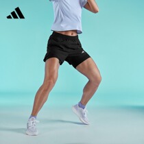 速干二合一运动健身短裤女装adidas阿迪达斯官方HN1044
