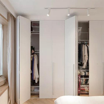 定制衣柜门衣帽间储物间隐形门现代简约衣柜折叠门室内实木复合门
