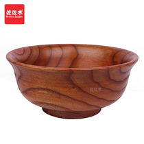 手工整木木质蒙古藏式木碗木头碗供碗酥油奶茶碗木饭碗和尚餐具