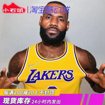 NIKE NBA75周年洛杉矶湖人詹姆斯6号紫金球迷版SW球衣DB3576-731