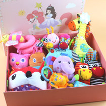 Sozzy婴儿用品宝宝玩具礼盒套装新生儿满月百天玩具幼儿母婴礼品