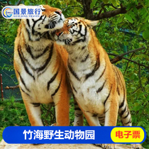 [竹海野生动物园-大门票+观光车+猛兽车+往返索道]通票含大熊猫