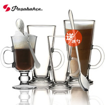 Pasabahce土耳其进口玻璃杯耐热咖啡杯杯拿铁冰咖啡爱尔兰马克杯