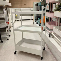 IKEA宜家 耐斯弗思 手推车置物架收纳架整理架浴室移动推车 白色
