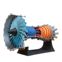 飞机发动机航发模型 航空涡扇引擎 Engineman拼装可动玩具包邮