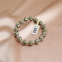 欧美风格新款弹力手镯斑点花珠陶瓷珠简约精美时尚女手链手环
