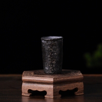 壶临门 【随型闻香杯】大师纯手工制作天然冰碛岩雕刻石茶壶茶具