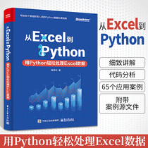 从Excel到Python 流畅的语言程序组成与设计模式基础编程入门到实战教程书籍图解计算机软件测试结构与算法数据分析编译汇编原理书