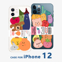 funnyns蔬菜11苹果XsMax手机壳iphone13/12promax/XR透明mini