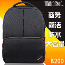 包邮正品行货联想ThinkPad笔记本电脑包14寸15.6寸双肩背包B200轻便透气T480 T490 小新系列 T590 W541双肩包