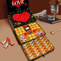 德芙巧克力礼盒装520情人节送老婆女生女友手提糖果零食生日礼物