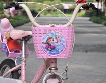 热卖10寸12寸14寸16寸儿童自行车学步平衡车装饰车篮 童车配件多