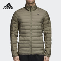 Adidas/阿迪达斯官方正品男子户外保暖立领薄款运动羽绒服CY8733