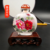 手工内画瓶鼻烟壶摆件中国风特色工艺品出国商务礼品送老外纪念品