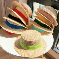 帽子夏天遮阳帽女防晒大沿帽出游沙滩麦秆草帽女士时尚百搭太阳帽