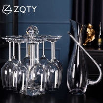 ZQTY施华洛世奇高级进口水晶红酒杯轻奢高档套装家用高颜值醒酒器