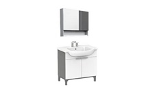 美标正品 卫浴洁具 新科德系列 落地式浴室柜+镜柜 JF36+JM36
