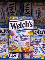 包加拿大邮！Welch's 天然水果汁QQ软糖 混合水果口味 60包1.32kg
