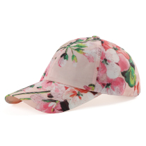 超薄速干棒球帽夏季女士花朵甜美户外清凉遮阳百搭防晒鸭舌帽