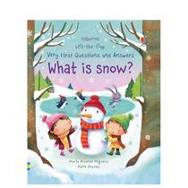 【预 售】【问答翻翻书】什么是雪？ What is Snow? 原版英文儿童绘本