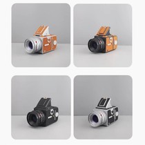 503CW哈苏相机模型道具 复古样板间书房仿真镜头CF80/2.8装饰摆件