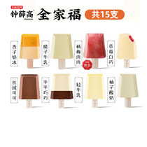 钟薛高冰淇淋15支丝绒可可轻牛乳半半巧巧网红钟薛糕雪糕冷饮冰糕