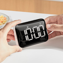 可视化计时器LED大屏时间管理器磁吸厨房定时倒计时提醒器大音量