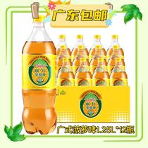广东包邮广氏 菠萝啤果味饮料1.25L*12瓶