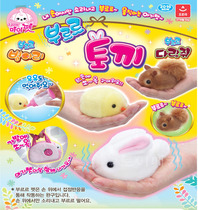 韩国进口宠物屋养成屋喂养毛绒兔子小鸡松鼠女孩过家家玩具 现货